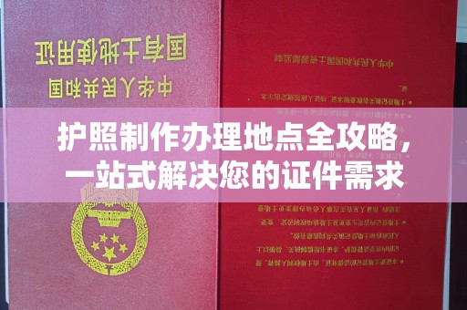 高埗护照制作办理地点全攻略，一站式解决您的证件需求