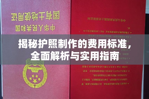 高埗揭秘护照制作的费用标准，全面解析与实用指南