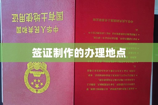 高埗签证制作的办理地点